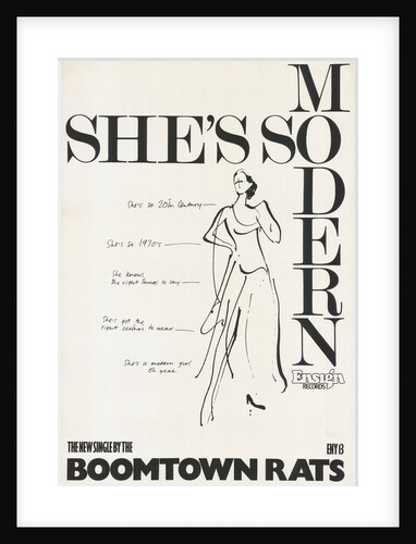 Boomtown Rats poster by Rokpool